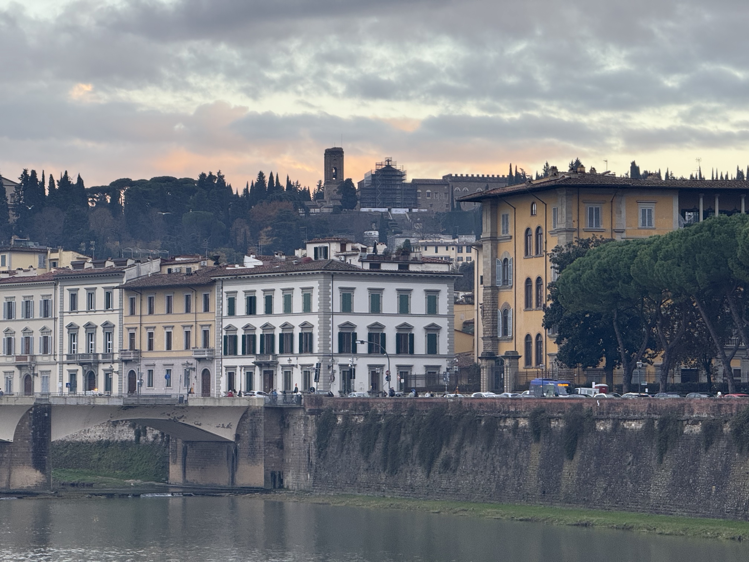 Torre San Niccolò seen from the Arno